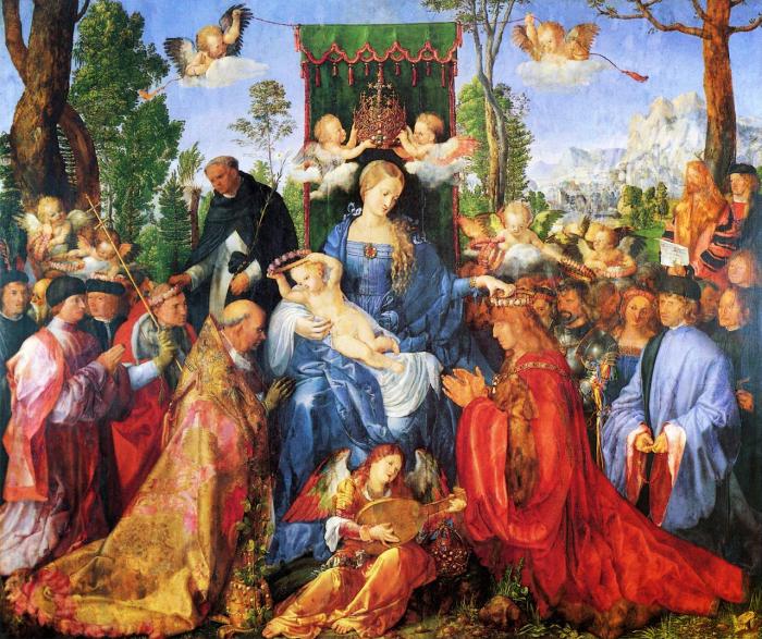 The Rosary Festival by Albrecht Dürer
