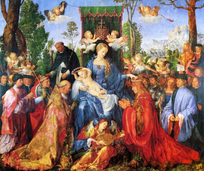 Das Rosenkranzfest - Albrecht Dürer
