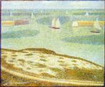 Einfahrt zum Hafen Port-en-Bessin Einfahrt zum Hafen Port-en-Bessin