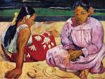 Frauen am Strand (Tahiti) Frauen am Strand (Tahiti)