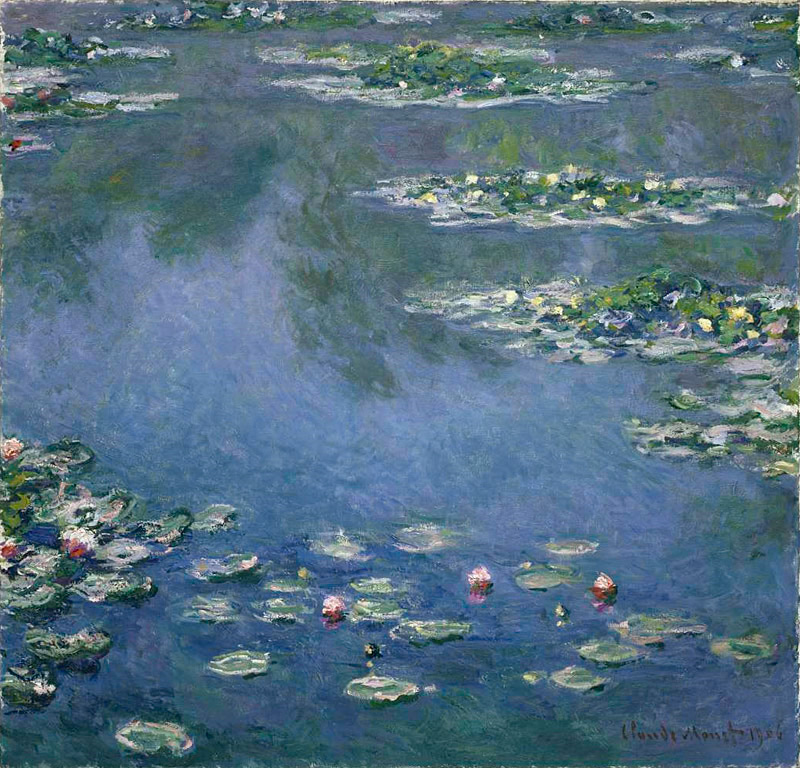 Seerosen Wasserlilien (Giverny) von Claude